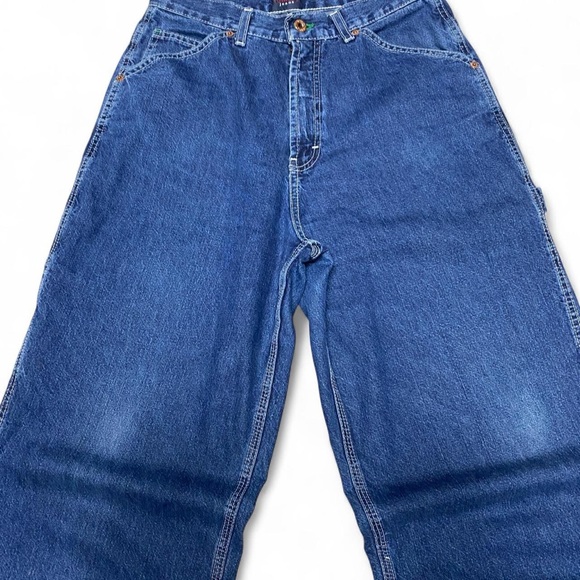 Vintage Tommy Hilfiger dark wash blue carpenter pants - Picture 3 of 7